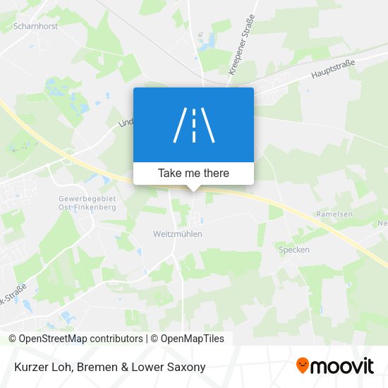 Kurzer Loh map