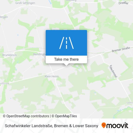 Schafwinkeler Landstraße map