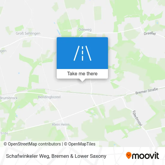 Карта Schafwinkeler Weg