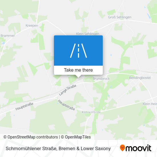 Schmomühlener Straße map