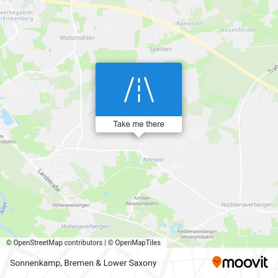 Sonnenkamp map