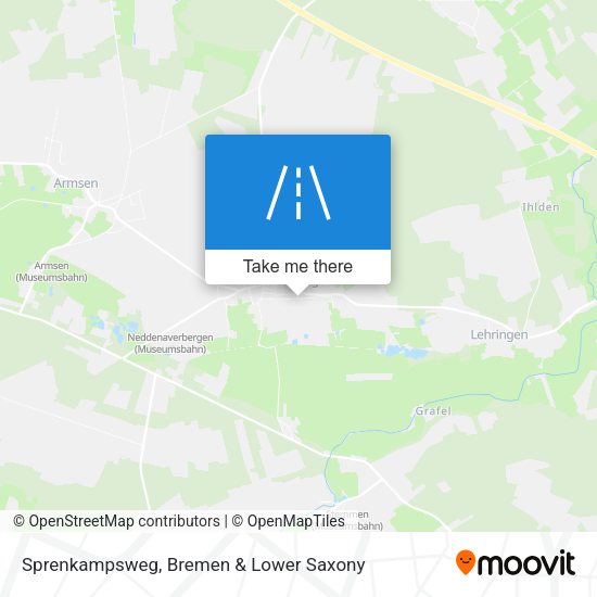 Sprenkampsweg map