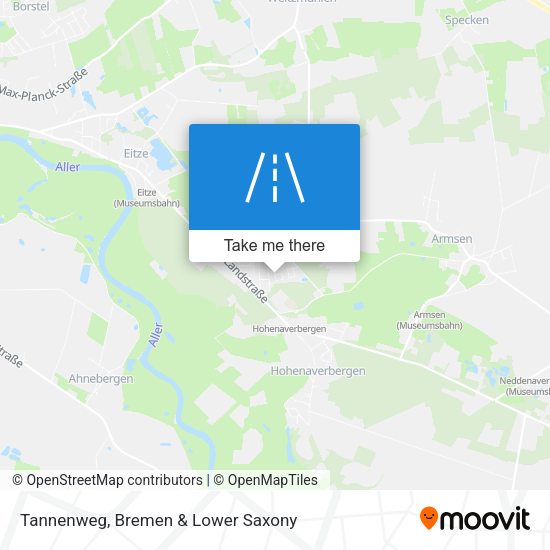 Tannenweg map
