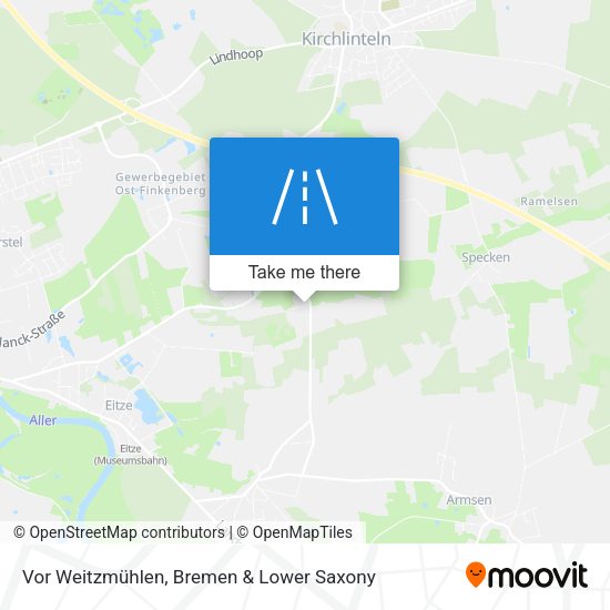 Vor Weitzmühlen map