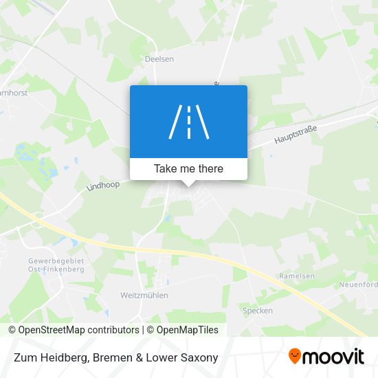 Zum Heidberg map