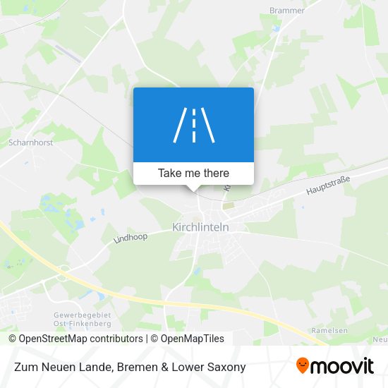 Zum Neuen Lande map