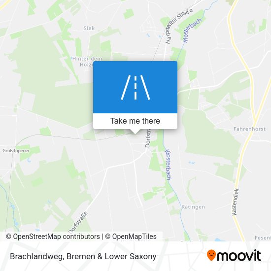Brachlandweg map