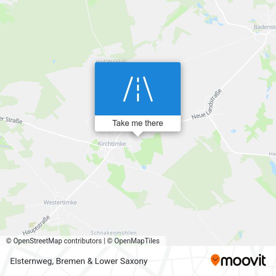 Elsternweg map
