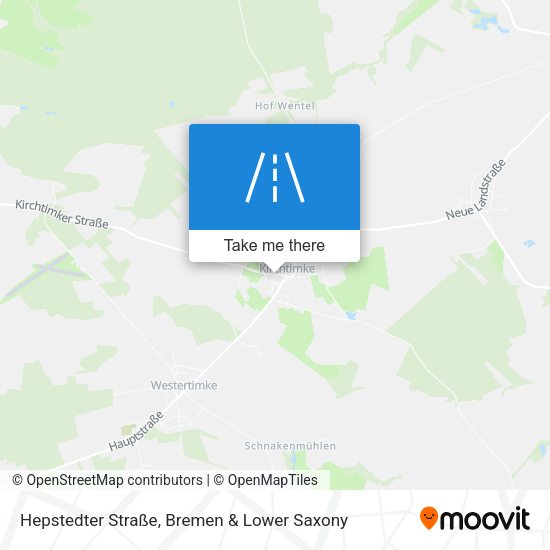 Hepstedter Straße map