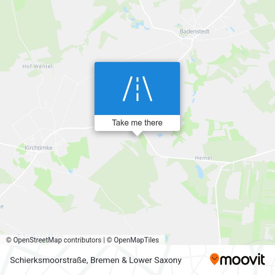 Schierksmoorstraße map