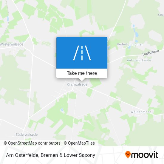 Am Osterfelde map