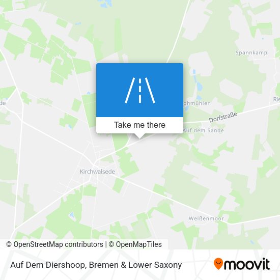 Auf Dem Diershoop map