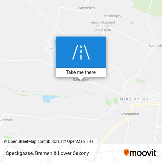 Speckgasse map