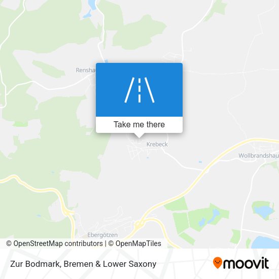 Zur Bodmark map