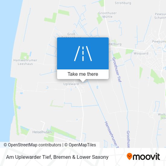 Am Uplewarder Tief map