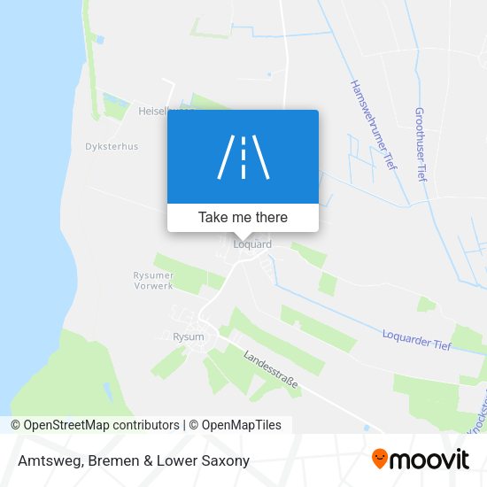 Amtsweg map