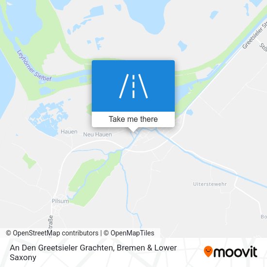 An Den Greetsieler Grachten map