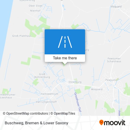 Buschweg map