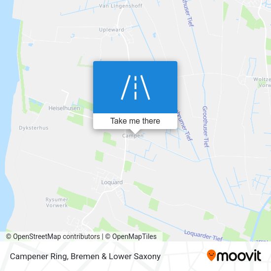 Campener Ring map