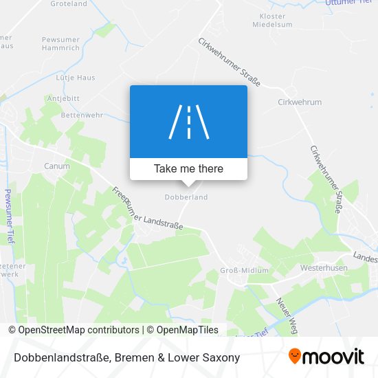 Dobbenlandstraße map