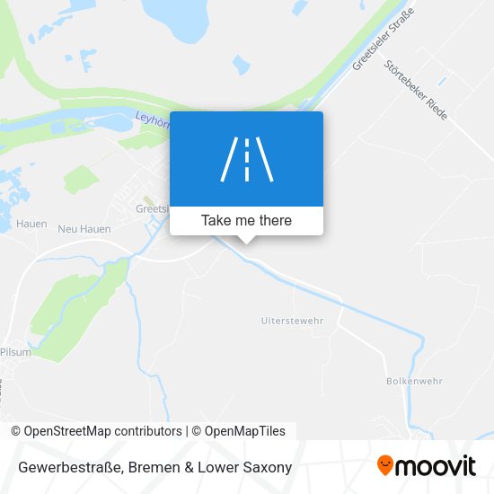 Gewerbestraße map