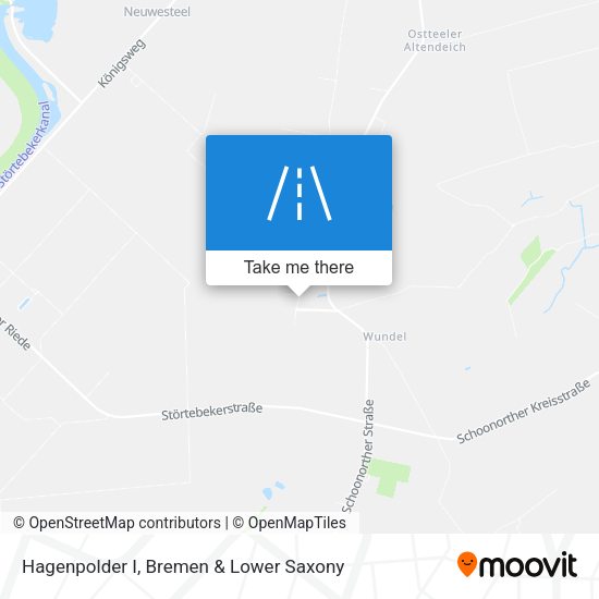 Hagenpolder I map
