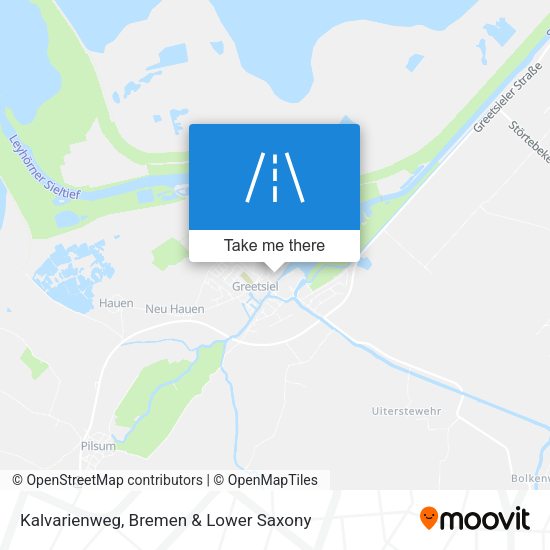 Kalvarienweg map