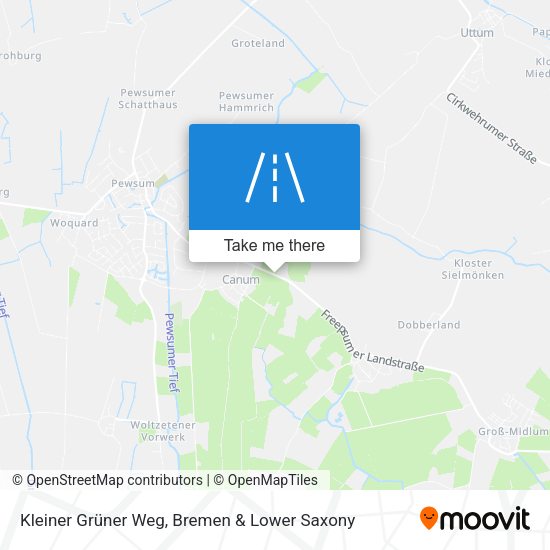 Kleiner Grüner Weg map