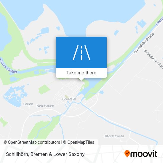 Schillhörn map
