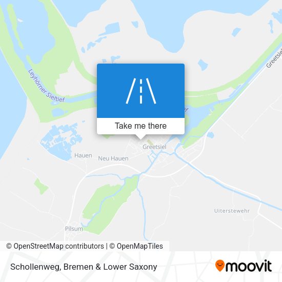 Schollenweg map