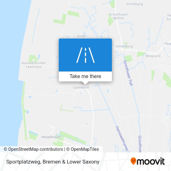 Sportplatzweg map