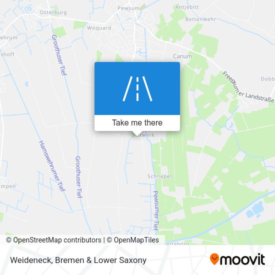 Weideneck map