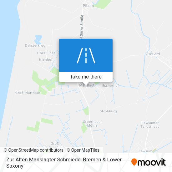 Zur Alten Manslagter Schmiede map