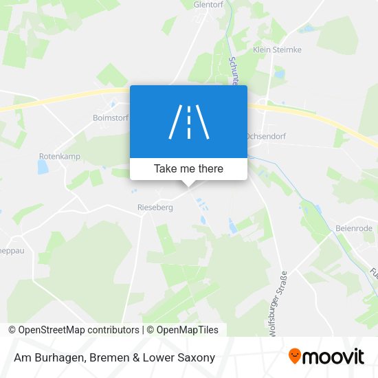Am Burhagen map