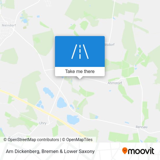 Am Dickenberg map