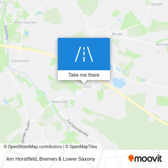 Am Horstfeld map