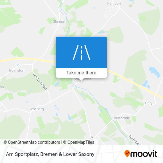 Am Sportplatz map