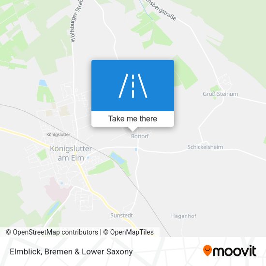 Elmblick map