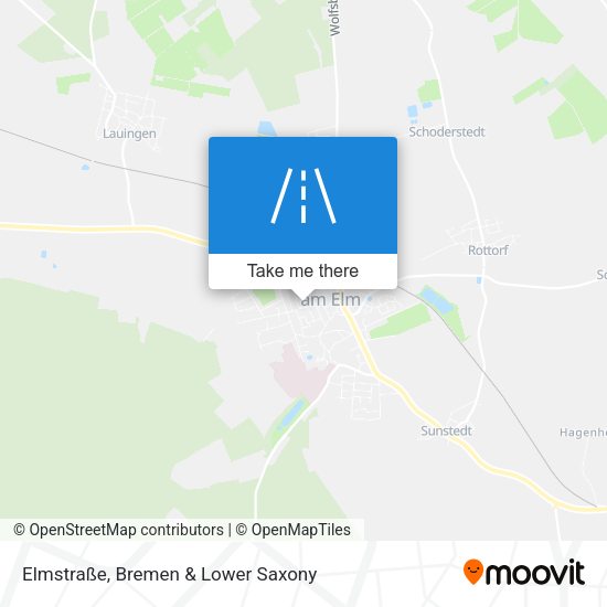 Elmstraße map