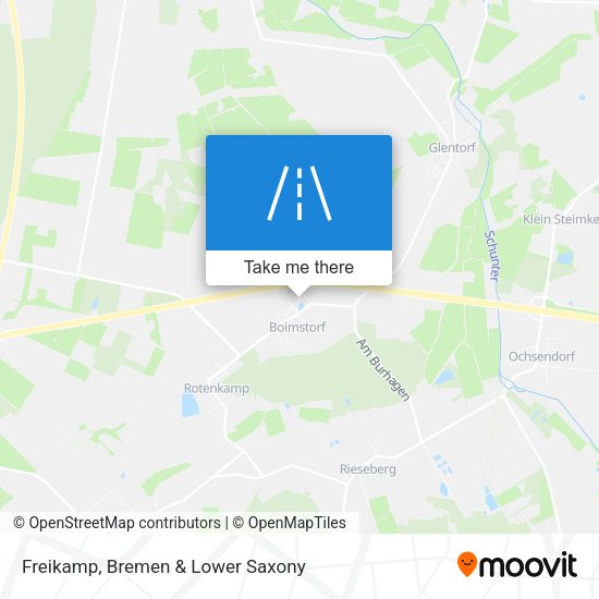 Freikamp map