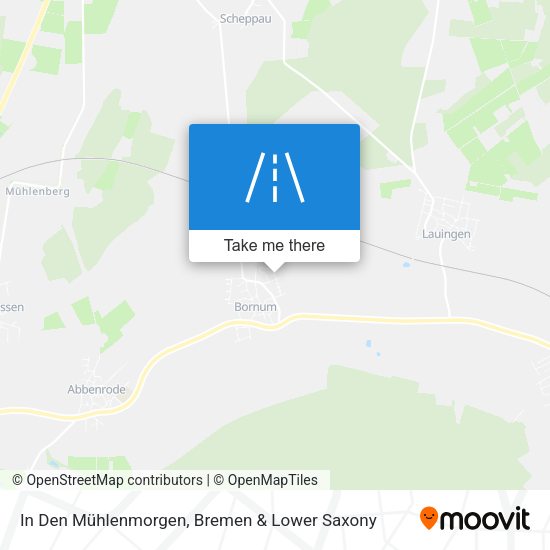 In Den Mühlenmorgen map