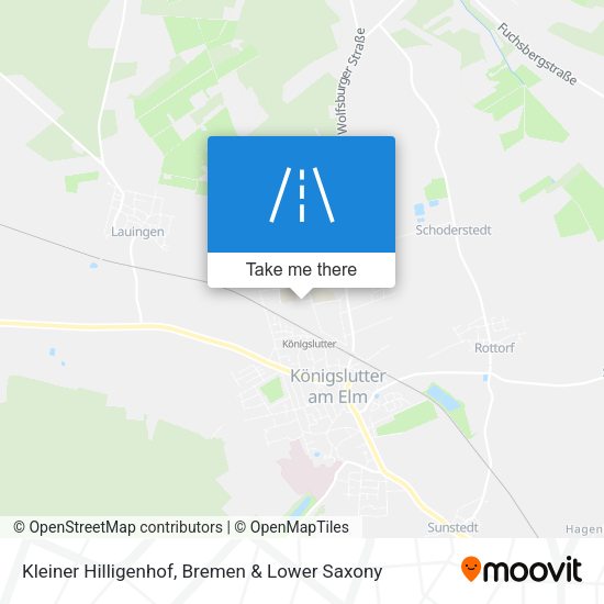 Kleiner Hilligenhof map