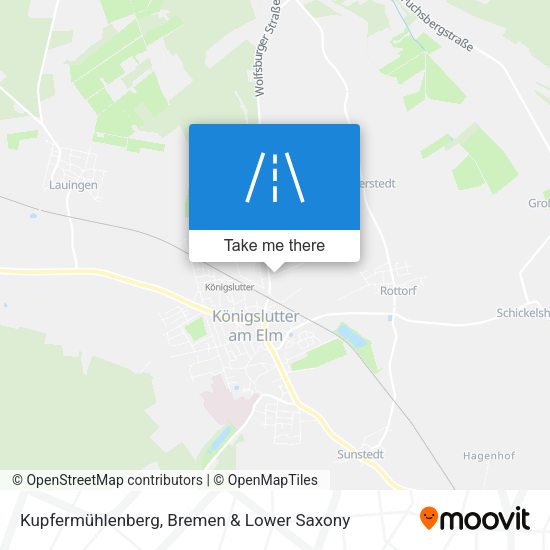 Kupfermühlenberg map