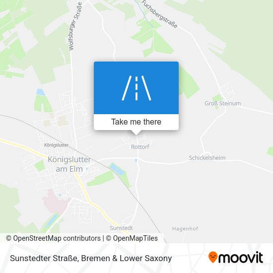 Sunstedter Straße map