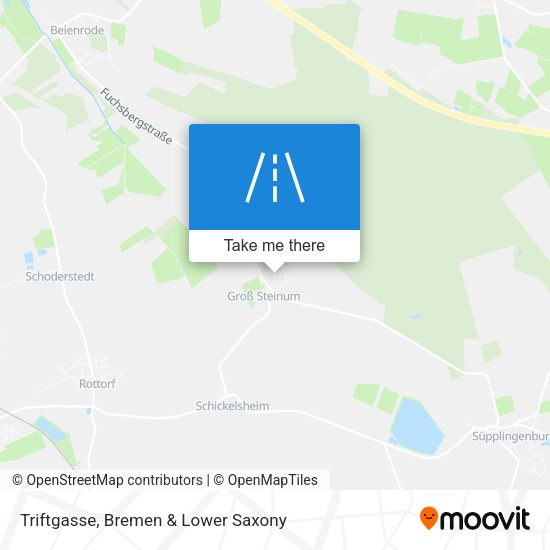 Triftgasse map