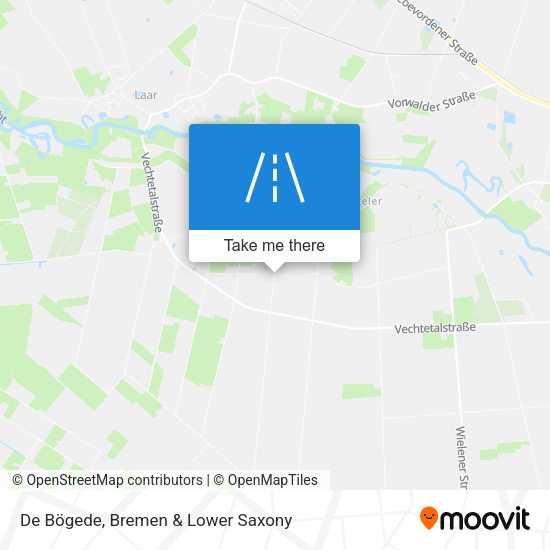 De Bögede map