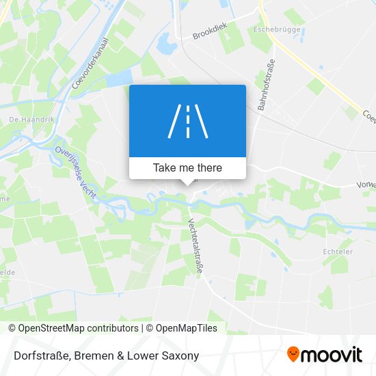 Dorfstraße map
