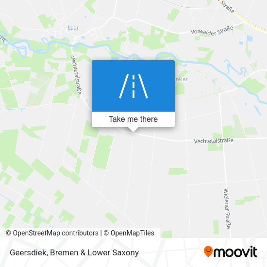 Geersdiek map