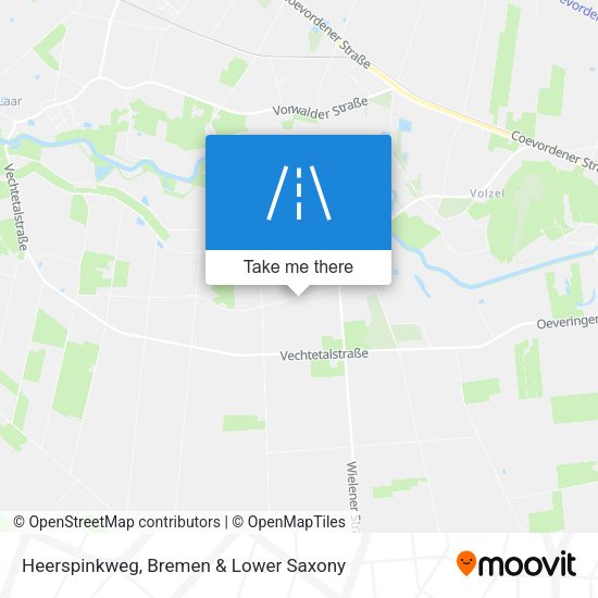Heerspinkweg map