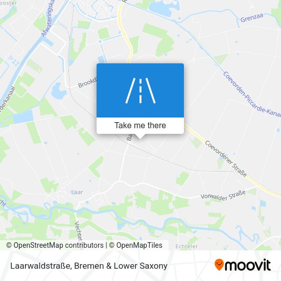 Laarwaldstraße map